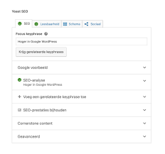 wordpress seo optimalisatie